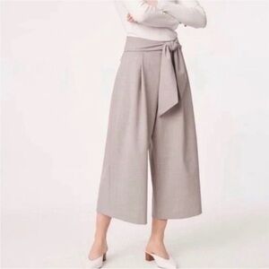 Club Monaco Izabelah Wide-Leg Cropped Pants